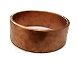 Roger Enterprises Wide 8mm Solid Copper Ring with