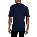 100% Merino Wool Men's Lightweight T-Shirt - Crew Neck Short Sleeve Shirt - Navy - Large