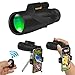 Ceenda Monocular Telescope,12x50 HD Low Night Vision Waterproof High Power Spotting Scope with Phone Photography Adapter and Wireless Remote Control，Perfect for Bird watching Hiking Concerts