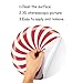 Happy Storm Christmas Wall Decals & Floor Stickers - Gingerbread & Peppermint Christmas Decorations