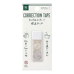 Midori Correction Tape, XS Series, White