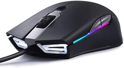 ABKONCORE Gaming Mouse A900 [16,000 DPI], Wired, USB Pc Mice with 8 Programmable Buttons, PWM 3389 Sensor, RGB Backlit, Comfy Grip Each Handed Mice for Laptop computer, PC, Mac, Home windows