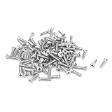 uxcell a15101300ux0193 M3 x 12mm Phillips Flat Head Countersunk Bolts Machine Screws Pack of 100