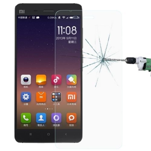 Xiaomi Mi4 / Mi 4 Screen Protector, Nicelin(TM) Ultra Slim Premium Ballistic Nano 0.3mm Tempered Glass Screen Protector Anti-scratch Guard for Xiaomi Mi4 / Mi 4 with Clean Cloth