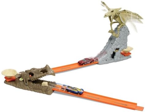 hot wheels dino track