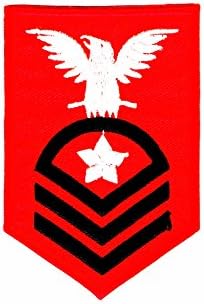 Sergeant Major Stripes Army Navy Military 002 Embroidered Iron on Patch