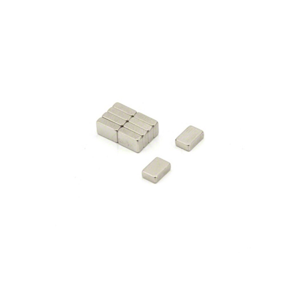 45H Neodymium Magnet for Arts, Crafts, Model Making, DIY and Hobbies - 6mm x 4mm x 2mm thick - 0.75kg Pull - Pack of 100