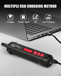 AVID POWER Electric Screwdriver Set, 4V Magnetic