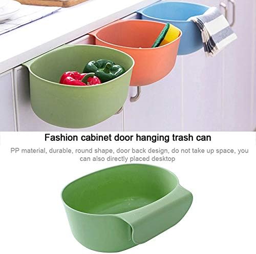 qingtang37 European Style Home Kitchen Cabinet Cupboard Door Back Trash Container Hanging Design Trash Garbage Bin Storage Box