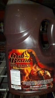 Grill Blazin: BBQ Sauce 4/1 Gallon Case
