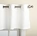 Lorraine Home Fashions, White Jackson inch, Valance 58 in x 12