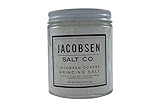 Jacobsen Salt Co, Coarse Grinding Sea Salt, Hand-Harvested in Netars Bay, OR, Made in the USA, 3.8 OZ (107.7 g) Jar