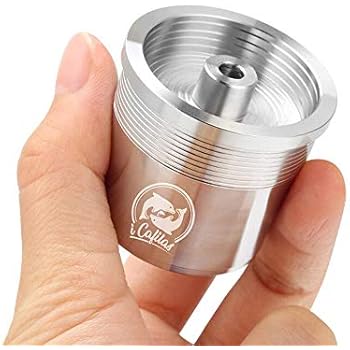 1 Pcs Stainless Steel Reusable iperEspresso Capsule Refillable Coffee Filter X9 X8 Y5 Y3 Coffee Filter Baskets Capsules Coffee Machine (silver)