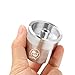 1 Pcs Stainless Steel Reusable iperEspresso Capsule Refillable Coffee Filter X9 X8 Y5 Y3 Coffee Filter Baskets Capsules Coffee Machine (silver) (silver)