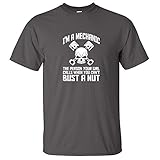 MECHANIC BUST A NUT FUNNY GIFT DIESEL JDM tee MENS T-SHIRT