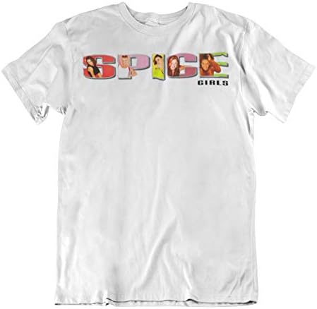 Vintage Spice Girls T-Shirt 2019 Tour Concert Ladies Women Girls Baggy Tee Shirt