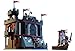 Lego Parts: Panel 3 x 4 x 6 Castle Turret Wall with Window (Pack of 2 - Black)