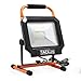 Tacklife 5000LM 50W LED Work Light [100LED,400W Equivalent], IP65 Waterproof Flood Light, Adjustable Standing Work Lights for Workshop, Construction Site, Fishing