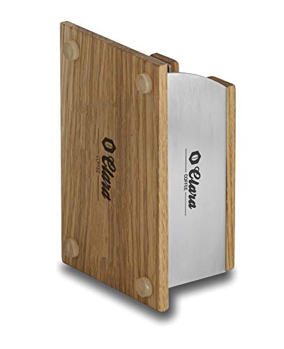 Clara Coffee Tamperstation Holz 51-58mm| Tamper Station aus schönem Holz und Edelstahl für Siebträger: Durch gutes… – Bild 6
