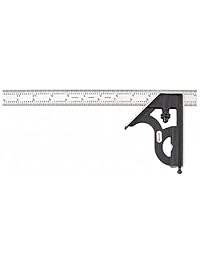 Starrett c11h 24   4R Combinación cuadrado con hierro fundido de cabeza y acabado negro Arruga