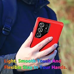 MXX Case Compatible with Galaxy S24 Ultra, 3-Layer