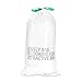 Brabantia PerfectFit Trash Bags (Size G / 6-8 Gallon) Thick Plastic Trash Can Liners with Tie Tape Drawstring Handles (20 Bags)