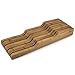 Zenware® Bamboo In-Drawer Knife Block Stand Holder Storage Organizer