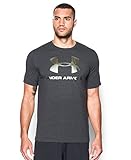 Under Armour Men's Sportstyle Logo T-Shirt, Black/Iridescent Foil, X-Large