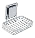 Ultimate Stainless Steel Dish Soap Holder By DelightBZ – Sturdy & Reusable Bath & Kitchen Sponge Rack With Magic Sticker System, Tool Free Installation, Sticks Firmly On Tiles, Glass, Acrylic & Metal