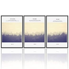 signwin 3 Piece Framed Canvas Wall Art Forest...