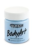 Global Body Art Face Paint - Liquid Light Blue 45mL
