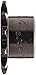 Browning 25B12 Minimum Bore Roller Chain Sprocket, Single Strand, Steel, 1/4