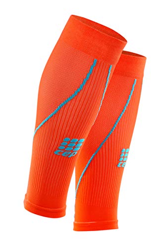 Men’s Calf Compression Sleeves - CEP Running 2.0 (Sunset/Hawaii Blue) IV