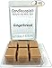 Candlecopia Gingerbread Strongly Scented Hand Poured Vegan Wax Melts, 12 Scented Wax Cubes, 6.4 Ounces in 2 x 6-Packs