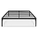 Olee Sleep 14 inch Tall Round Edge Steel Slat / Non-slip Support Bed Frame S-3500, OLR14BF10Q (Queen)
