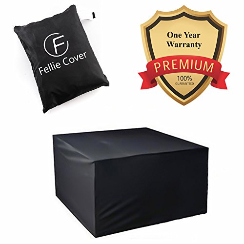 image for F Fellie Cover Square Outdoor Furniture Cover Durable Patio Table and 