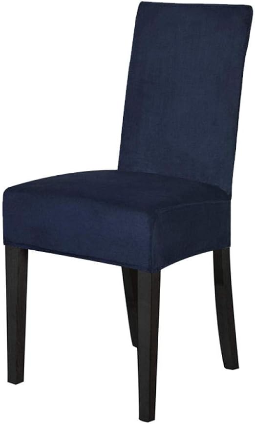 KOLIU Velvet Dining Chair Cover Spandex Elastic Chair Slipcover Dining