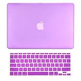 TOP CASE - 2 in 1 Bundle Deal Air 11-Inch Rubberized Hard Case Cover and Matching Color Keyboard Cover for Macbook Air 11