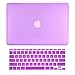 TOP CASE - 2 in 1 Bundle Deal Air 11-Inch Rubberized Hard Case Cover and Matching Color Keyboard Cover for Macbook Air 11