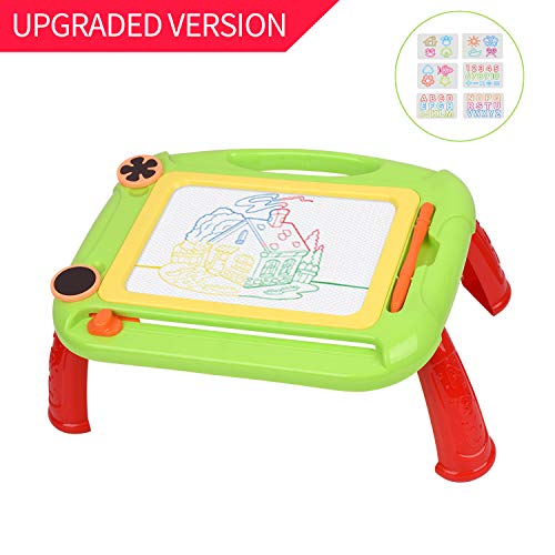 MIZIKUSON Magnetic Drawing Board for Kids, Colorful Erasable Doodle Board Toddlers Toys Learning Sketch Pad for Writing Painting Birthday Gifts