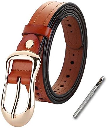 ベルト レディース おおきいサイズ 牛革 本革 耐久性 柔らかい シンプル スーツ ビジネス カジュアル おしゃれ 上品 レザー サイズ調節可能 穴あけポンチ プレゼント箱付き
