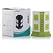 SAFEMORE Power Strip 8-AC Outlets and 4-Port USB Charging Ports with 6.5-Foot Cord(Green+White)