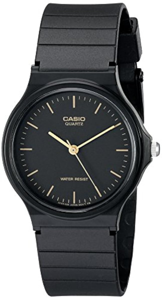 Casio MQ-24-1E - Orologio Da Polso Analogico Al Quarzo - Cinturino In Resina Nero - Design Classico E Leggero
