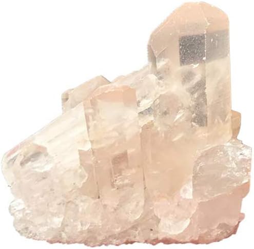 JINAGNIU Natural Clear Quartz Cluster Mineral Crystal Specimen Healing (Transparent) JN01