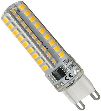 Phigoning 15X Dimmable 6W G9 LED Capsule Lamp 72 SMD 2835 LED G9 Light Bulb Halogen Replacement AC220-240V Warm White [Energy Class A++]