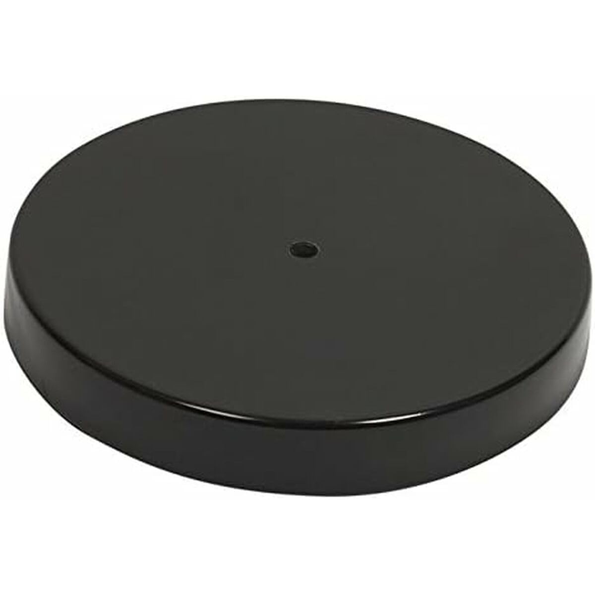 Securit 25 x 25 cm Stainless Steel Smoking Post Base - Black