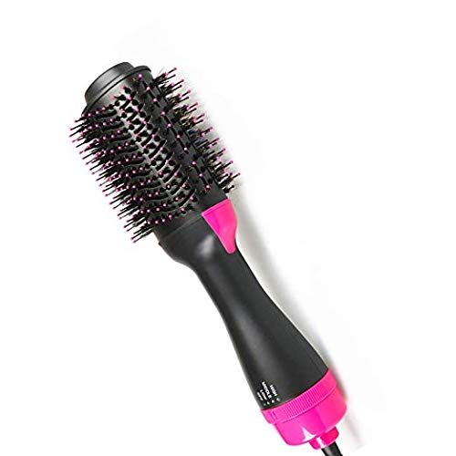 Hot Air Brush, Homidic One-Step 2 in 1 Hair Dryer & Volumizer Multi-functional Salon Negative Ion Hair Straightener & Curly Hair Comb