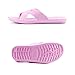 Jiyaru Unisex Bath Slipper Indoor Floor Slipper Anti-Slip Home Shoes Pink Asian 38(US 7)