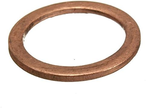 Copper Exhaust Crush Gasket for Motorcycle Pitbike 50cc 110cc 125cc 140cc 160cc (1.5mm) by ScharderVoz