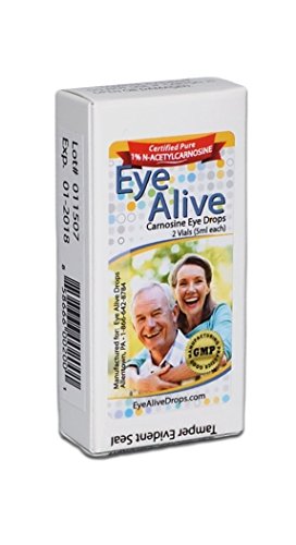 Eye Alive Eye Drops for People, with Low pH and Certificate of Analysis, 2 vials per box, 5 mL per vial Eye Alive Eye Drops for People, with Low pH and Certificate of Analysis, 2 vials per box, 5 mL per vial